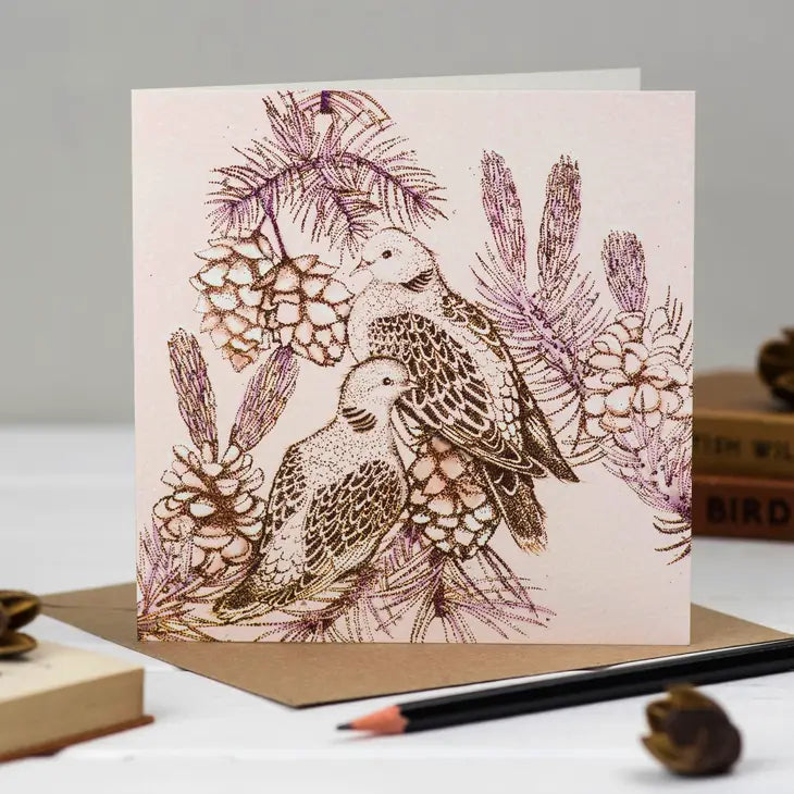 Doves Greeting Card