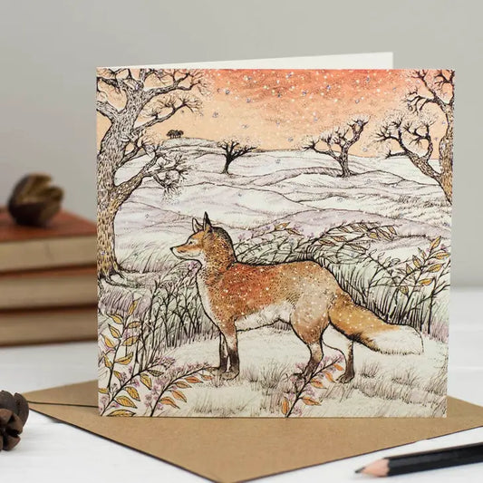 Fox in the Fields Greeting Card