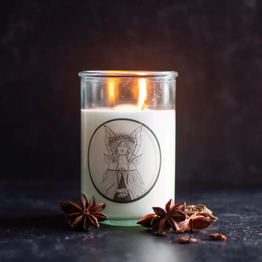 Soy Candle with Cotton Wick - Green Fairy