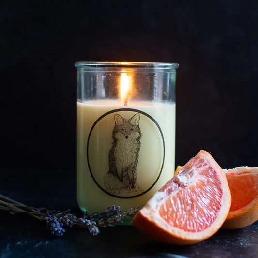 Soy Candle with Cotton Wick - Hermitage